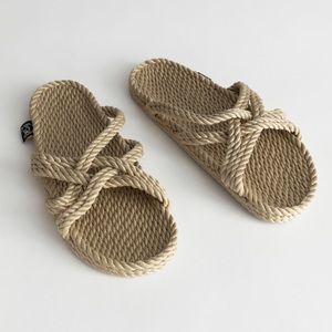 Eco-friendly Rope Slip-On Sandals